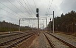 станция Мирадино: Выходные светофоры в сторону Бобруйска