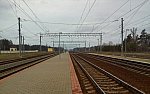 станция Мирадино: Платформа бобруйского направления в сторону Осипович