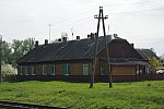 станция Бобруйск: Железнодорожная казарма в начале линии на Рабкор