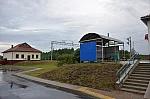 станция Татарка: Здание ПЧ и пассажирский павильон