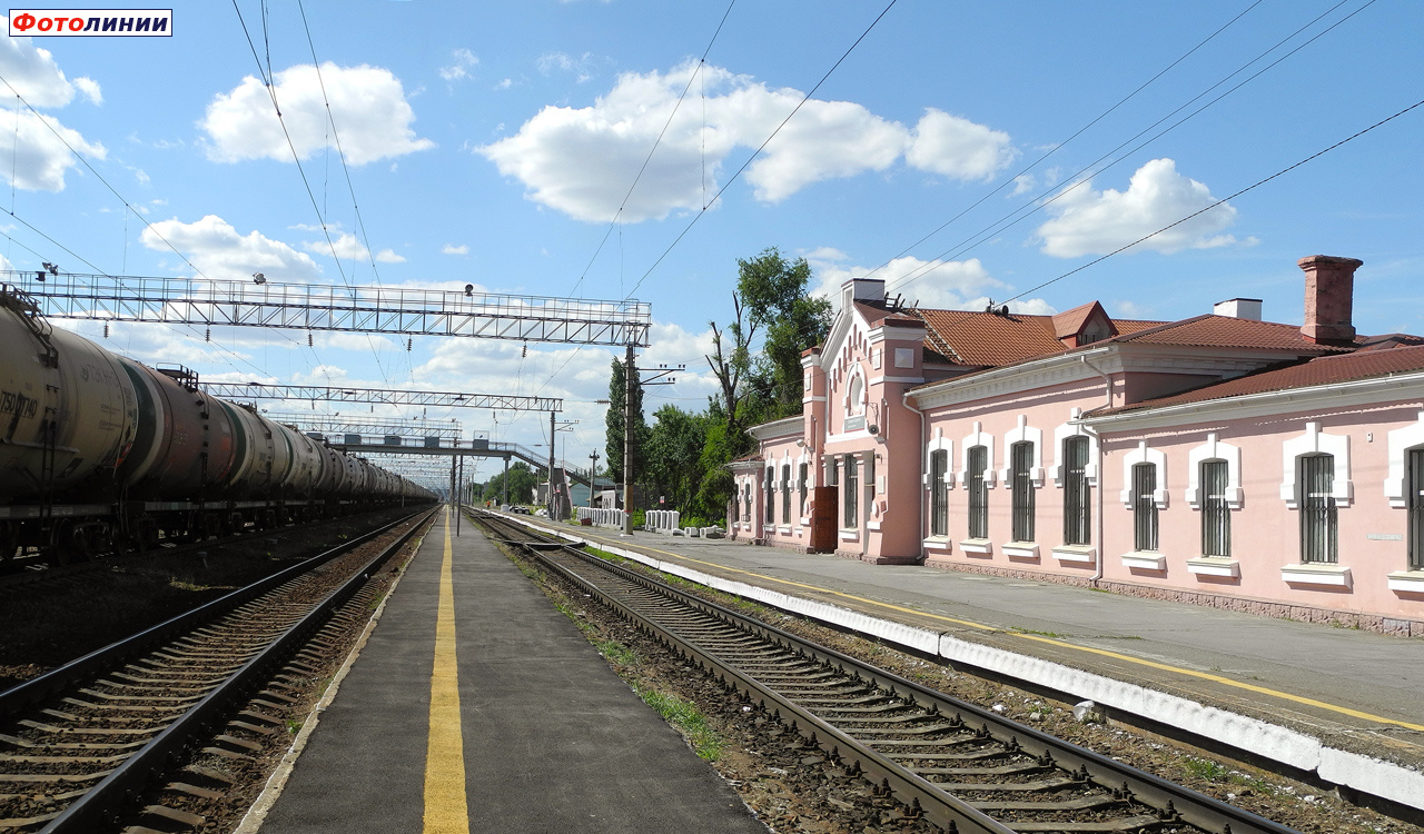 Вид с платформы в сторону Волгограда