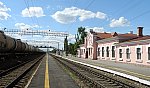 станция Сарепта: Вид с платформы в сторону Волгограда