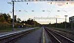 станция Краснооктябрьская: Вид с платформы в сторону Тракторной