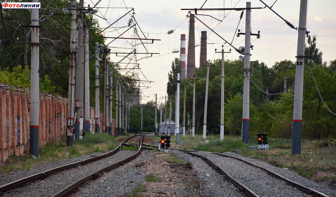 Светофоры НМ1А, НМ2А (в сторону Волгограда)