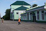 станция Вольск II: Пост ЭЦ и пассажирское здание