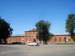 станция Швянченеляй: Вид вокзала со стороны города