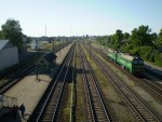 станция Радвилишкис: Вид в сторону Шяуляй