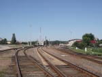 станция Ионава: Вид со стороны южной горловины