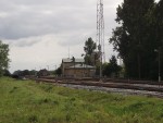 Вид на станцию со стороны переезда