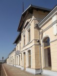 станция Радвилишкис: Фрагмент центральной части здания вокзала