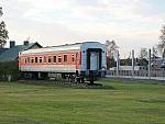 станция Радвилишкис: Пассажирский вагон-памятник