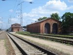 станция Лянтварис: Бывшее паровозное депо
