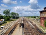 станция Кайшядорис: Вид в сторону Каунаса