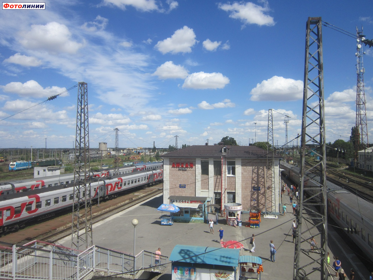 Вид на вокзал