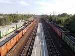 станция Локомотивстрой: Вид с переходного моста в сторону ст. Новочеркасск