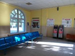 станция Локомотивстрой: Интерьер зала ожидания