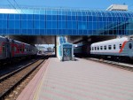 станция Ростов-Главный: Вход в зал ожидания с платформы