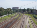 станция Ростов-Товарный: Северная горловина, вид в сторону Сельмаша