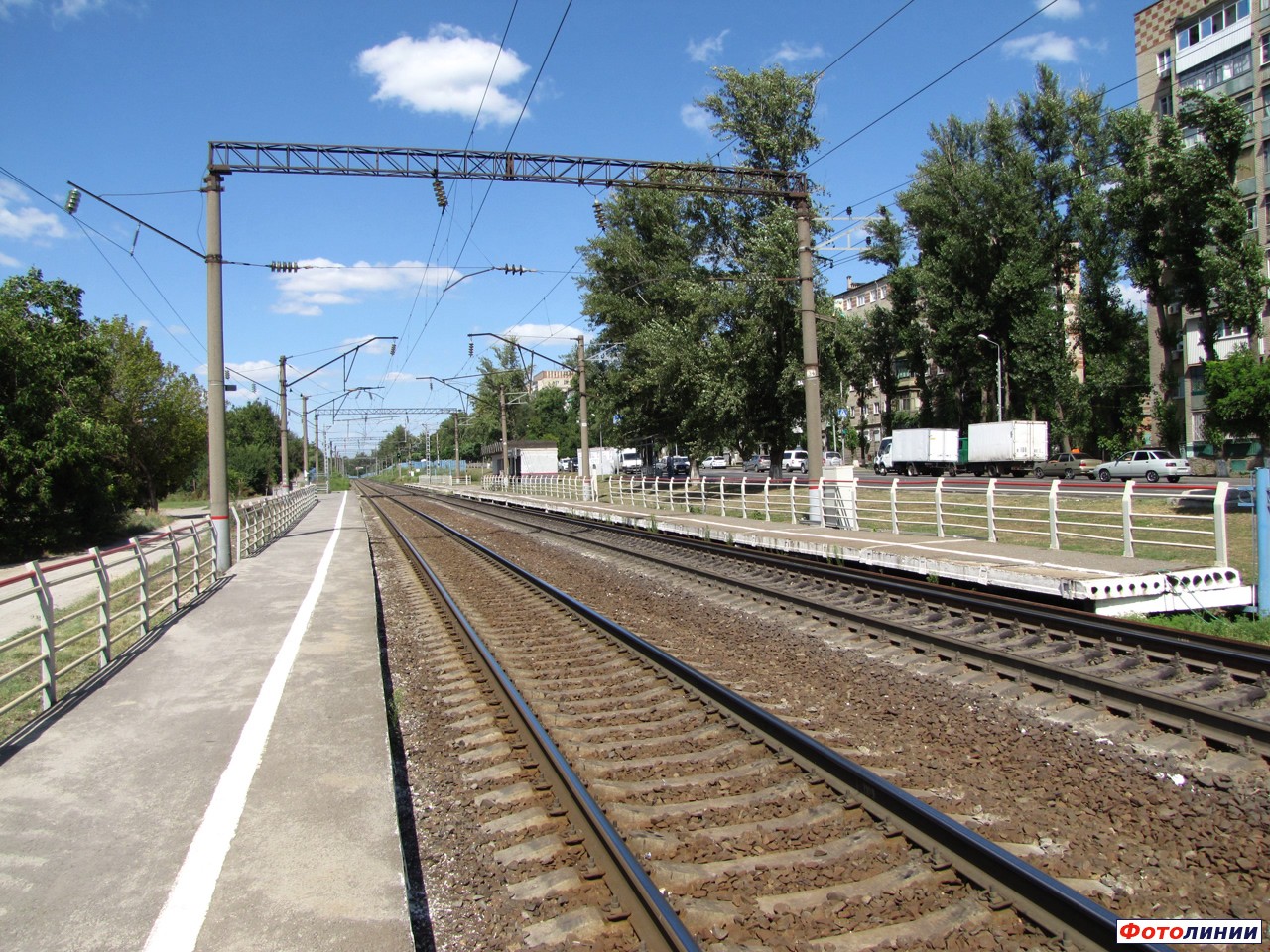 Вид платформы Ростовского направления