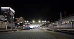 станция Ростов-Главный: Вид платформ в сторону Батайска ночью