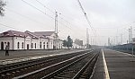 станция Кущевка: Вид в сторону Тихорецкой