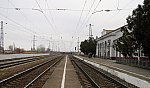 станция Каяла: Вид с платформы в сторону Ростова-на-Дону