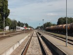 станция Казлу-Руда: Вид в сторону Каунаса