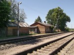 станция Густонис: Старые станционные сооружения