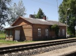 станция Густонис: Старое здание станции