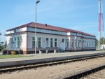 станция Скапишкис: Станционное здание