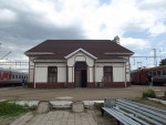 станция Тимашевская: Вокзал с западного торца