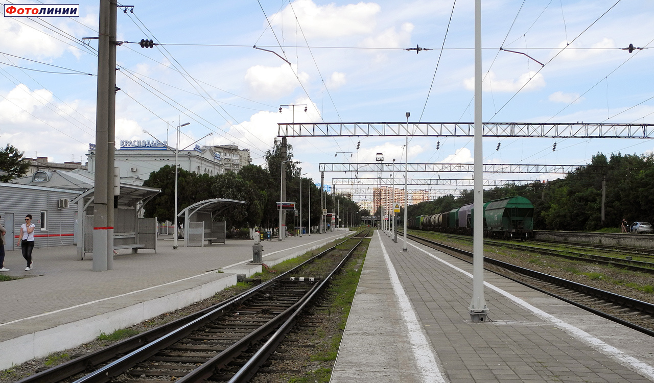 Вид с платформы в сторону Ростова-на-Дону