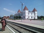станция Кизляр: Станционные здания, вид в сторону ст. Кочубей