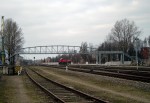 станция Клайпеда: Пути и старый пешеходный мост
