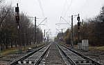 станция Скачки: Входные светофоры ЧД и Ч со стороны Пятигорска