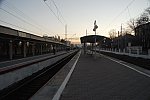 станция Ессентуки: Вид платформ в сторону Кисловодска