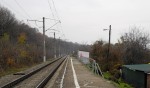 о.п. 120 км: Вид с платформы в сторону Краснодара