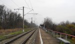 о.п. 118 км: Вид с платформы в сторону Краснодара