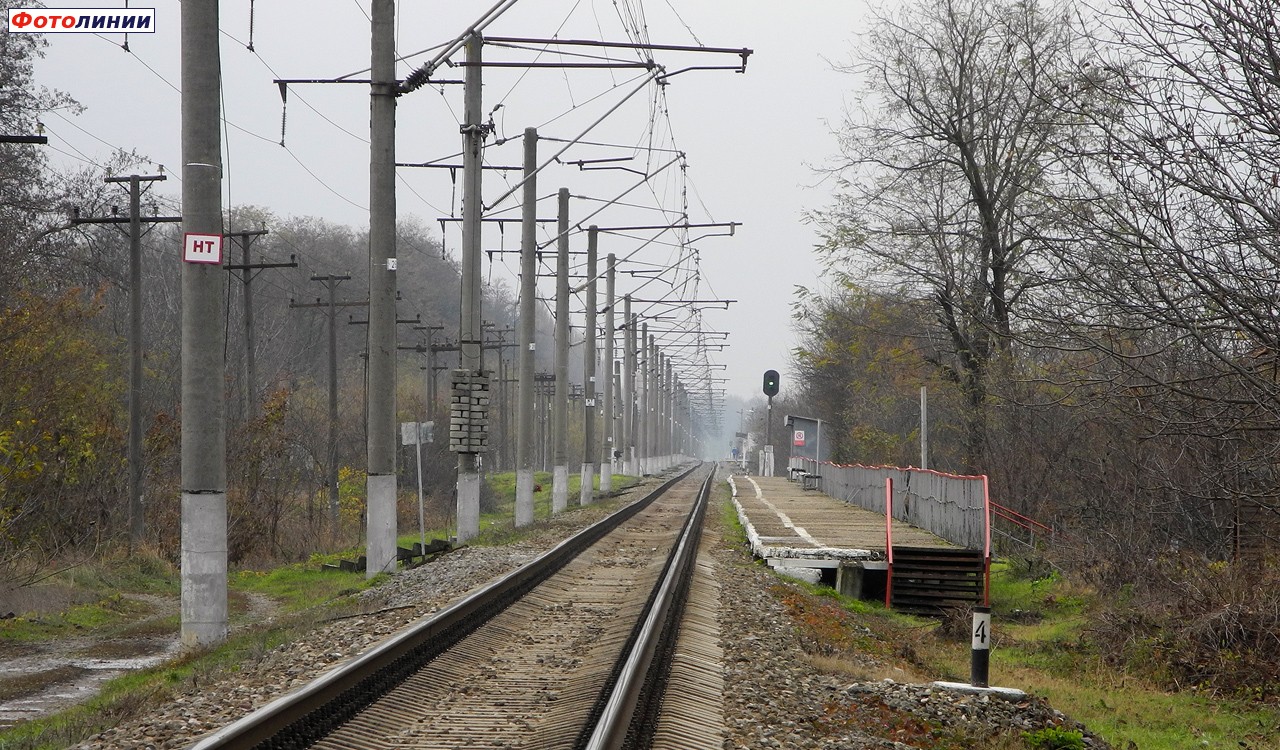 Вид в сторону Краснодара