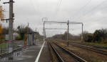 станция Стопятый: Вид с платформы в сторону Краснодара