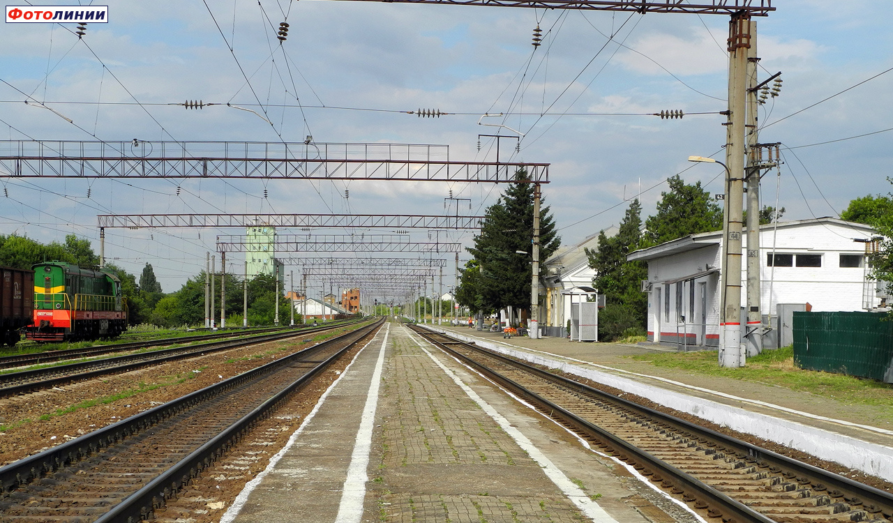 Вид в сторону Тихорецкой