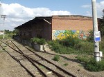станция Белоглинская: Грузовая платформа и склад