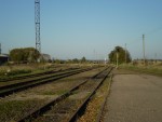 станция Скуодас: Вид путей станции в сторону Латвии
