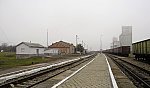 станция Кагальник: Вид с платформы в сторону Сальска