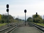станция Костюковка: Чётная горловина в сторону Гомеля