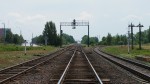 о.п. Гомель-Нечетный: Вид со стороны станции Светоч