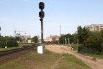 станция Жлобин: Расширение насыпи под второй путь