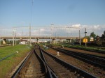 станция Жлобин: Вид в сторону Осипович/Могилёва