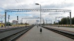 станция Жлобин: Вид с платформы в сторону Гомеля, Калинковичей