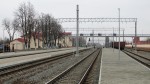 станция Буда-Кошелёвская: Вид с третьей платформы в сторону Жлобина